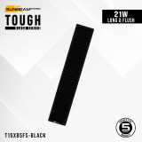 Tough Black 21W Long Flush